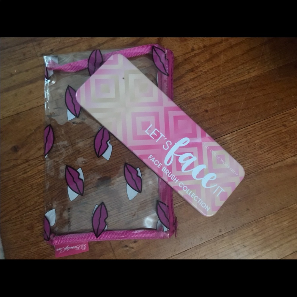 Makeup bag, case & tools